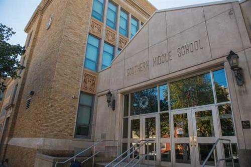 southern middle building